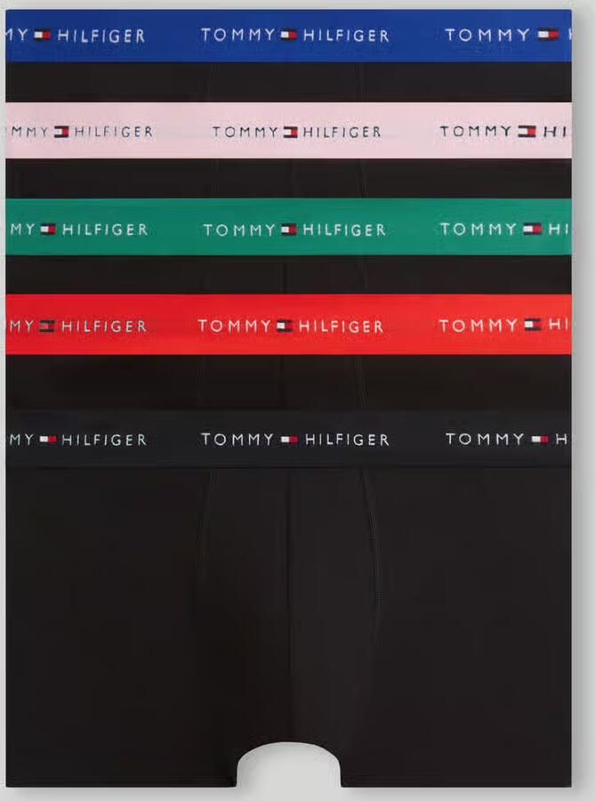 Tommy Hilfiger Trunks van katoenmix in set van 5 - Foto 5