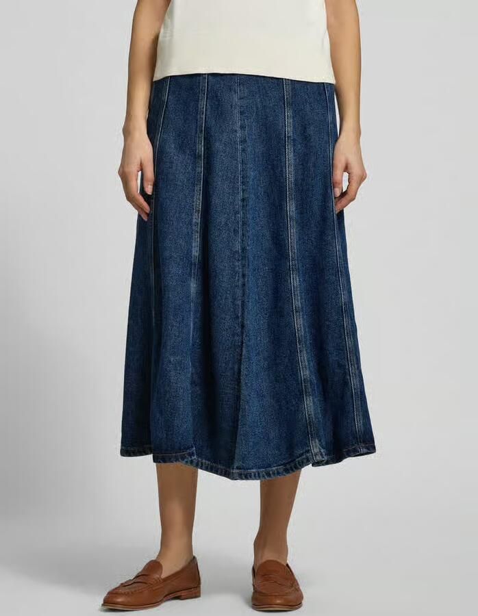 Tommy Hilfiger Uitlopende jeansrok van lyocell - Foto 2