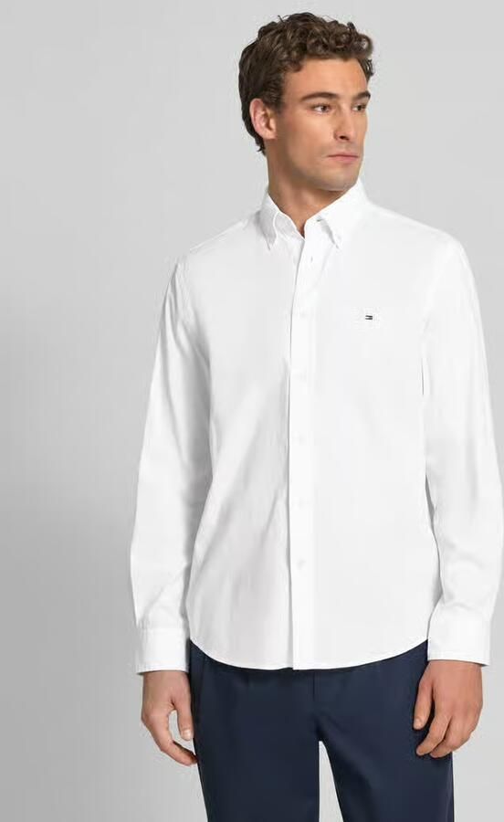 Tommy Hilfiger Overhemd met lange mouwen CORE FLEX POPLIN SOLID RF SHIRT - Foto 4