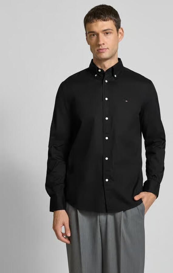 Tommy Hilfiger Overhemd met lange mouwen CORE FLEX POPLIN SOLID RF SHIRT - Foto 9