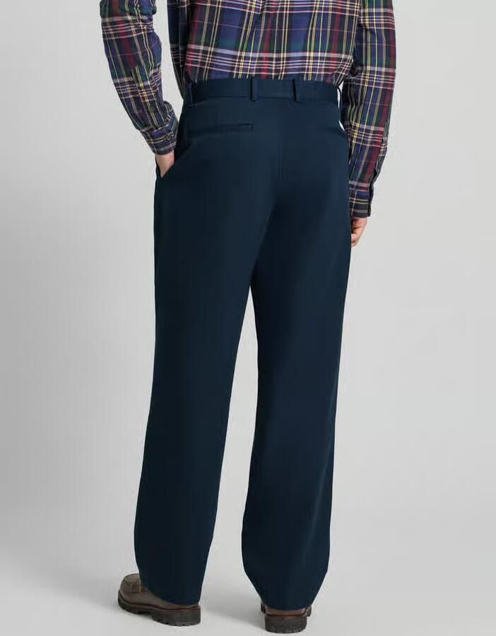 Tommy Hilfiger Wide fit broek van puur katoen model 'MURRAY' - Foto 2