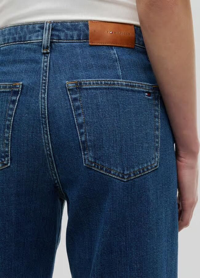 Tommy Hilfiger Wide Leg culotte van katoenmix model 'RIAN'