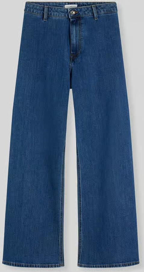 Tommy Hilfiger Wide Leg culotte van katoenmix model 'RIAN' - Foto 2