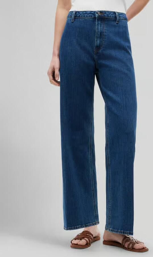 Tommy Hilfiger Wide Leg culotte van katoenmix model 'RIAN'
