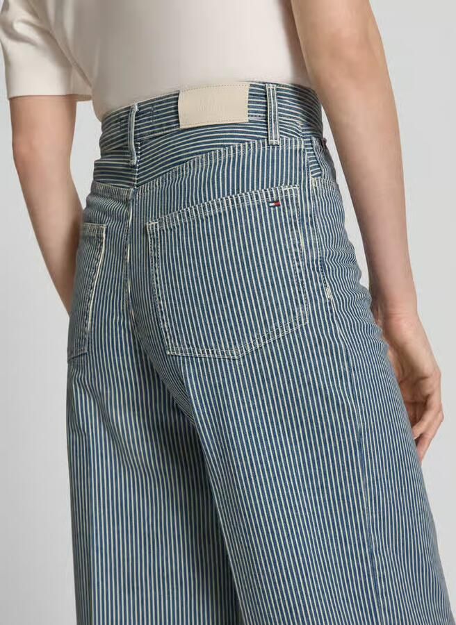 Tommy Hilfiger Wide leg jeans met all-over motief