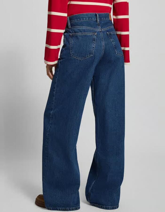 Tommy Hilfiger Wide leg jeans van zuiver katoen - Foto 2