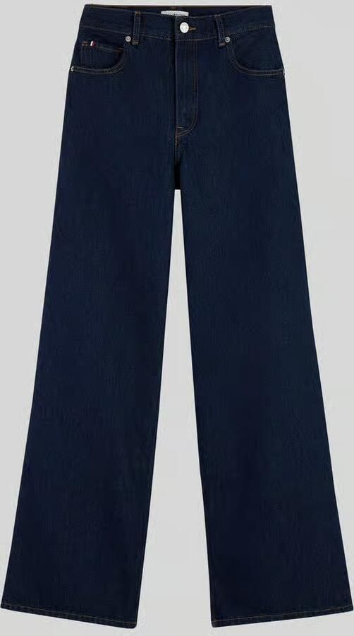 Tommy Hilfiger Wide leg jeans van puur katoen