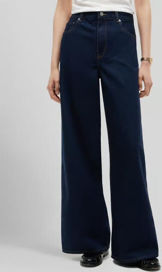Tommy Hilfiger Wide leg jeans van puur katoen - Foto 3