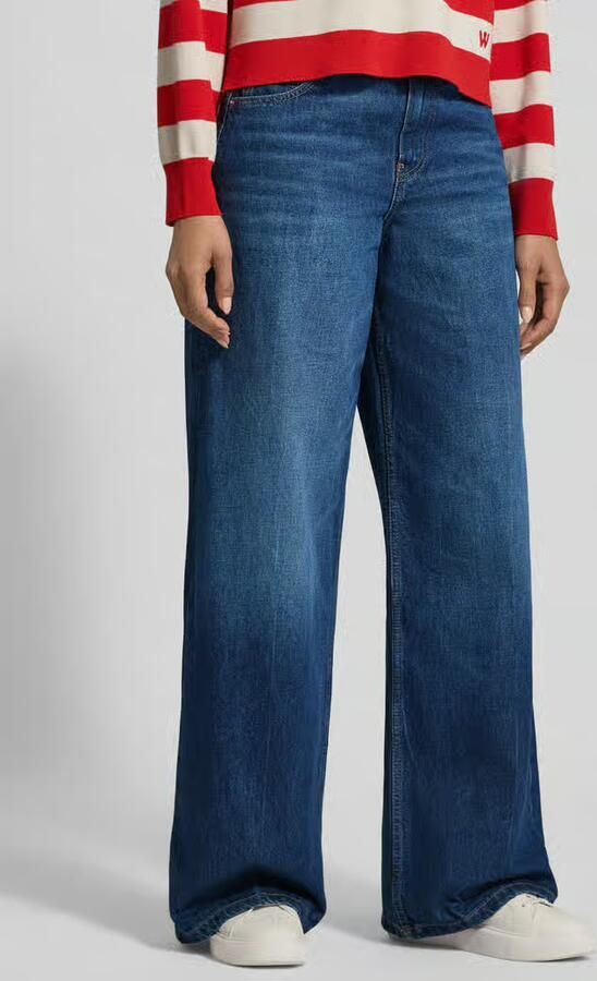 Tommy Hilfiger Wide leg jeans van puur katoen model 'DNM NEW DOREEN 70 S' - Foto 2