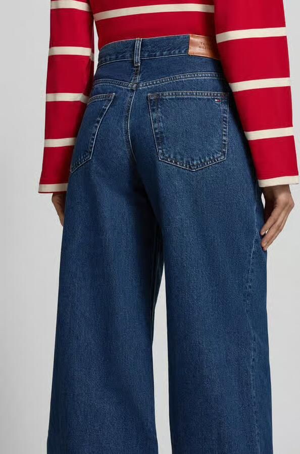Tommy Hilfiger Wide leg jeans van zuiver katoen - Foto 2