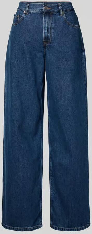 Tommy Hilfiger Wide leg jeans van zuiver katoen
