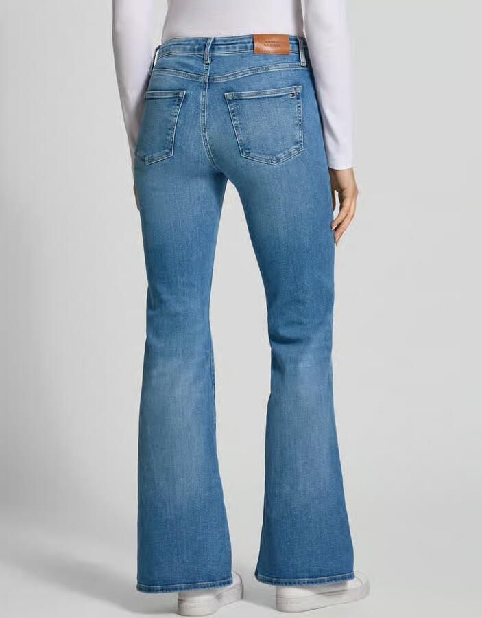 Tommy Hilfiger Wide leg loose fit jeans uit katoenmix Model 'FINN FLARE' - Foto 4