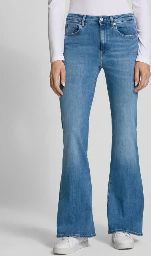 Tommy Hilfiger Wide leg loose fit jeans uit katoenmix Model 'FINN FLARE' - Foto 5