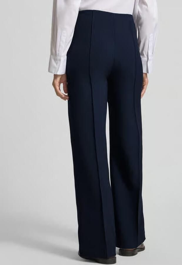 Tommy Hilfiger Wide leg stoffen broek met viscose model 'PUNTO' - Foto 2