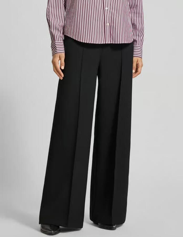 Tommy Hilfiger Wijde broek met viscose model 'PUNTO' - Foto 2