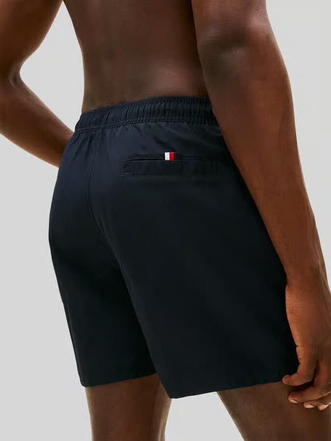 TOMMY HILFIGER UNDERWEAR Tommy Hilfiger Heren Zwembroeken Medium Drawstring Zip Pocket Donkerblauw - Foto 8