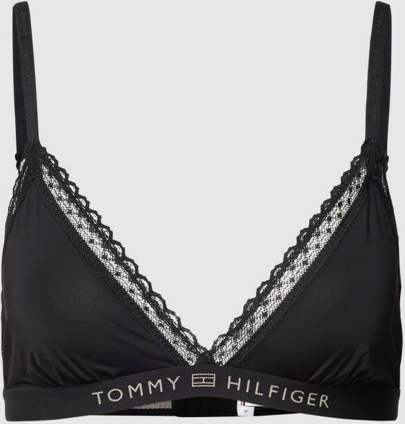 Tommy Hilfiger Underwear Triangel-bh UNLINED TRIANGLE met tommy hilfiger merklabel