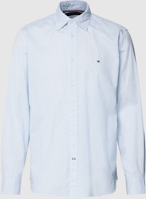 Tommy Hilfiger Overhemd met lange mouwen NATURAL SOFT MINI PRT RF SHIRT