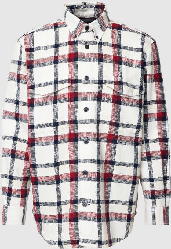 Tommy Hilfiger Regular fit vrijetijdsoverhemd met ruitmotief model 'GLOBAL'