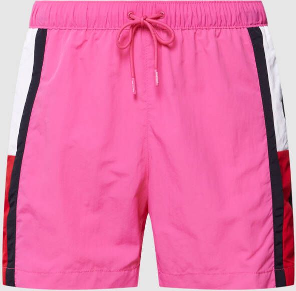Tommy Hilfiger Swimwear Zwemshort SF MEDIUM DRAWSTRING met tommy hilfiger merklabel