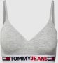 Tommy Jeans Beha met cups met elastische band met logo model 'WIRELESS' - Thumbnail 1