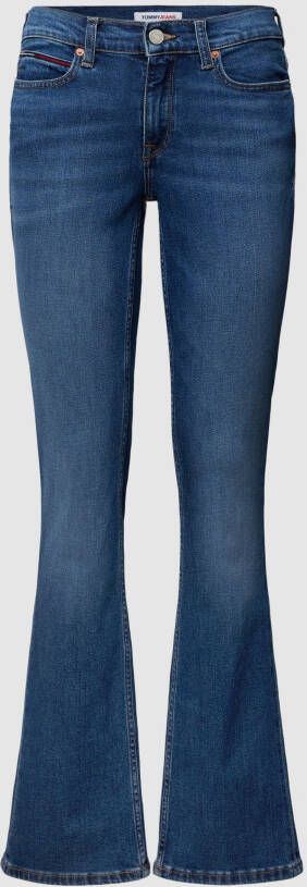 Tommy Jeans Bootcut jeans met labelpatch model 'Maddie'