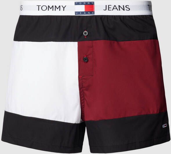 Tommy Jeans Boxershort met labelstitching model 'HERITAGE'