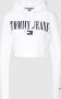 Tommy Jeans Tommy Hilfiger Jeans Women's Sweatshirt Wit Dames - Thumbnail 2