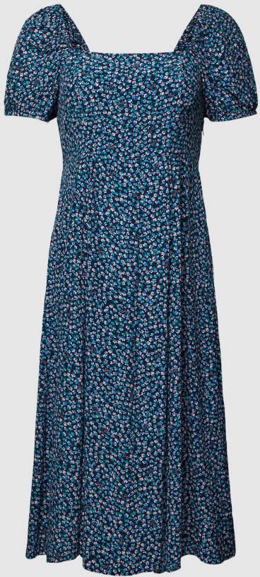 Tommy Jeans Curve PLUS SIZE midi-jurk van viscose met all-over bloemenmotief