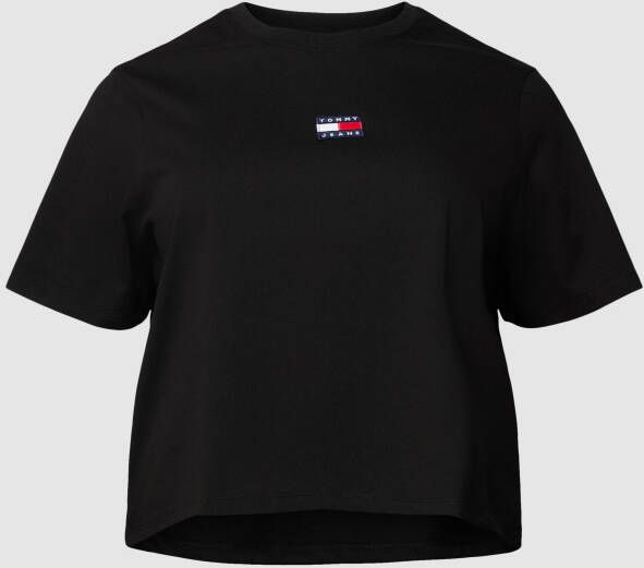 Tommy Jeans Curve T-shirt TJW CRV TOMMY CENTER BADGE TEE met stijlvolle tommy jeans logobadge