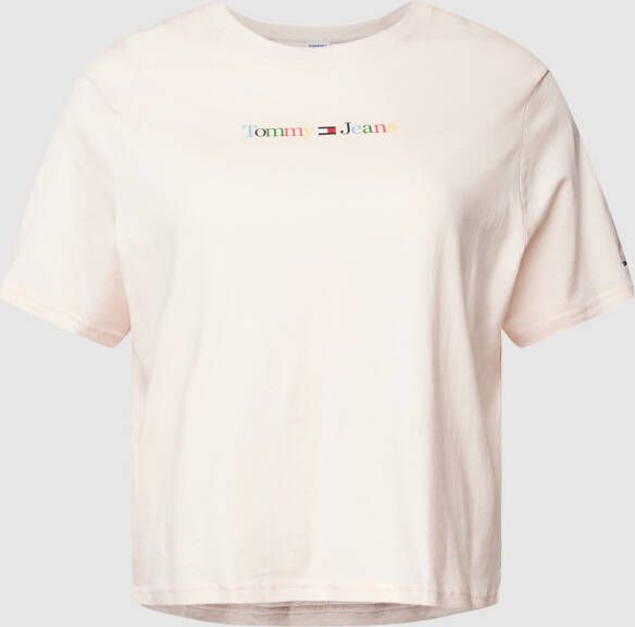 Tommy Jeans Curve PLUS SIZE T-shirt met labelprint