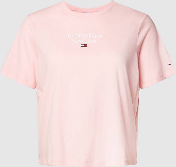 Tommy Jeans Curve PLUS SIZE T-shirt met labelprint