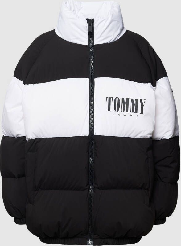 Tommy Jeans Donsjack met labeldetails