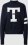 Tommy Jeans Gebreide pullover met labelprint model 'LETTERMAN' - Thumbnail 2