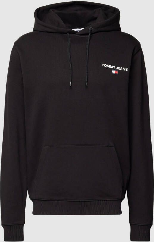 Tommy Hilfiger REG Entry Graphic Hoodie Sweaters Black Heren
