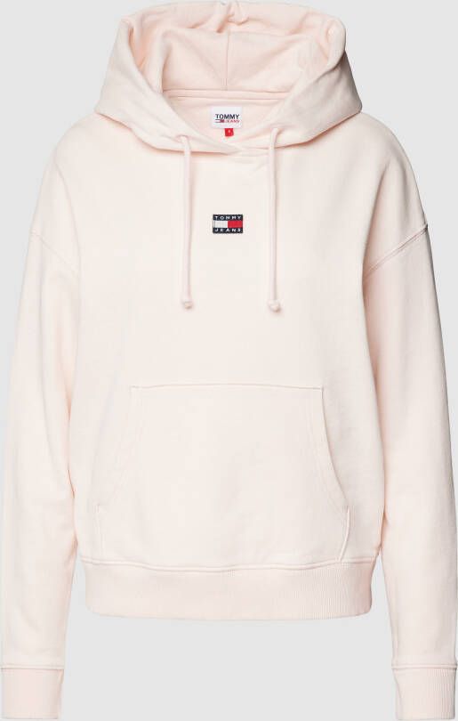 Tommy Jeans Hoodie met labelpatch