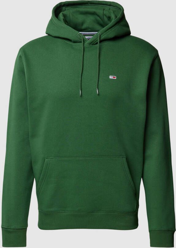 TOMMY JEANS Hoodie TJM REGULAR FLEECE HOODIE met warme zachte binnenkant (1-delig)