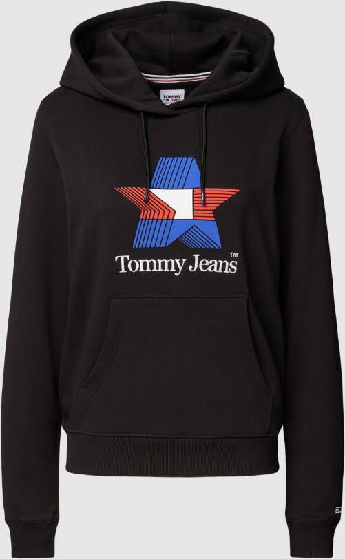 Tommy Jeans Hoodie met motiefprint model 'STAR'