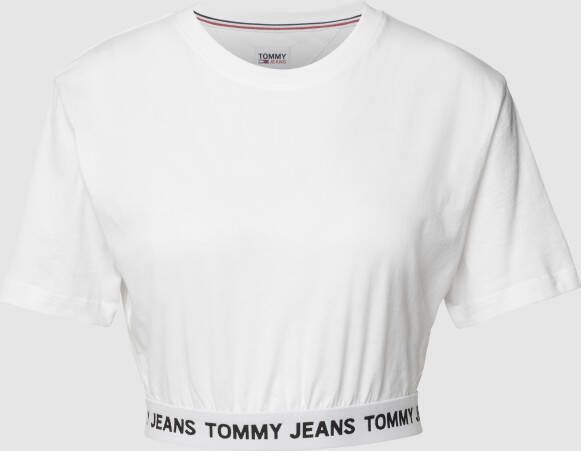 Tommy Jeans Kort T-shirt met elastische band