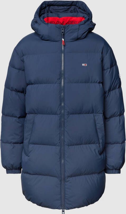 Tommy Jeans Lange donsjas met labeldetails