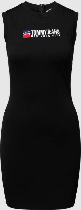 Tommy Jeans Mini-jurk met logostitching model 'ATHLETIC BODYCON'