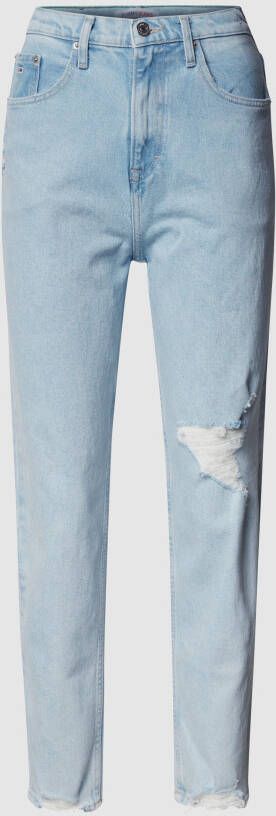 Tommy Jeans Mom fit jeans in destroyed-look