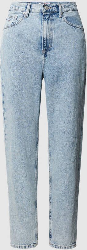 Tommy Jeans Mom fit jeans met labeldetail