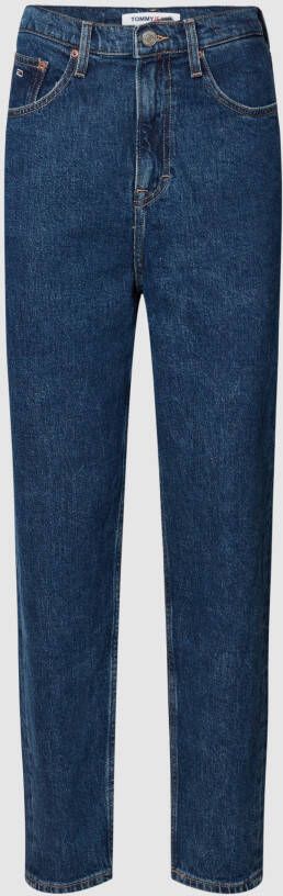 Tommy Hilfiger Ultra High Rise Tapered Mom Jeans Blauw Dames