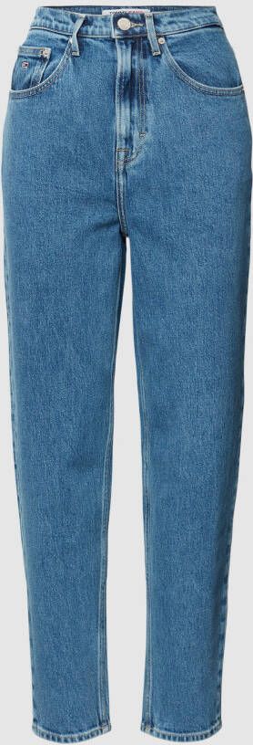 Tommy Jeans Mom fit jeans met labelstitching