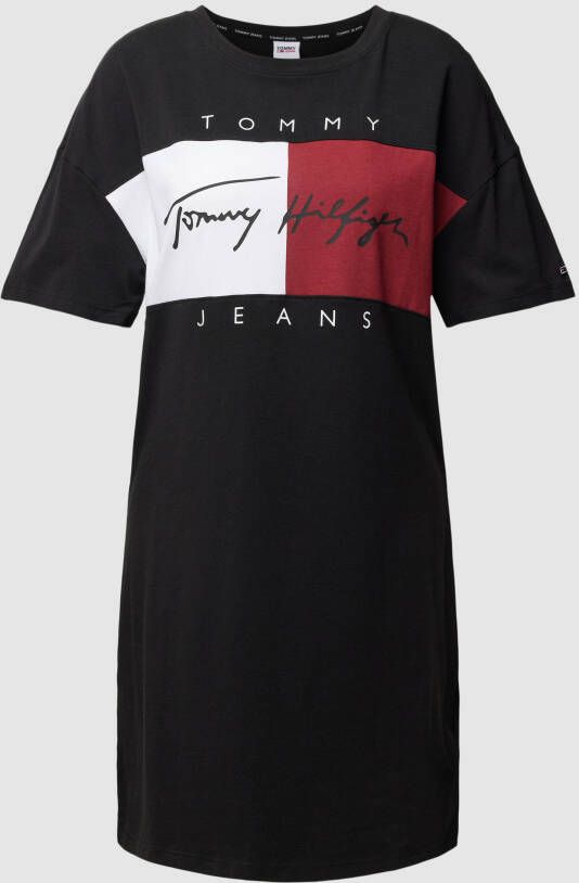 Tommy Hilfiger Nachthemd met labelprint model 'HERITAGE'
