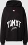 Tommy Jeans Iconische hoodie met uitzonderlijke pasvorm en comfort Black Dames - Thumbnail 1