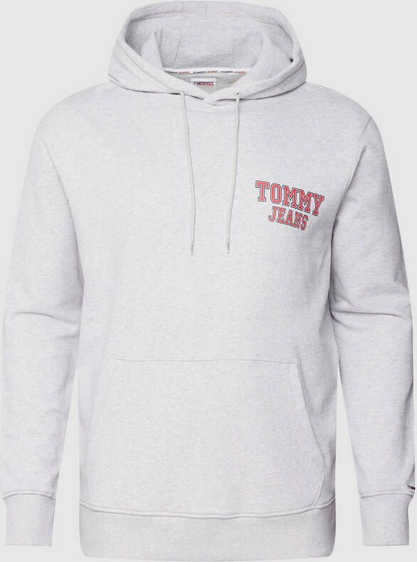 Tommy Jeans Plus SIZE hoodie met labelprint model 'PLUS ENTRY'