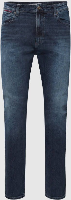 Tommy Jeans Plus Skinny fit jeans SIMON SKNY PLUS BG1252 met leren badge
