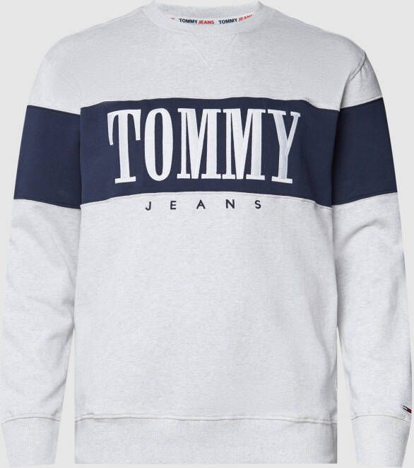 Tommy Jeans Plus Sweatshirt TJM PLUS AUTHENTIC BLOCK CREW (set)